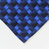 ADOM Deep Blue Mesh Weave Decke (Ecke)
