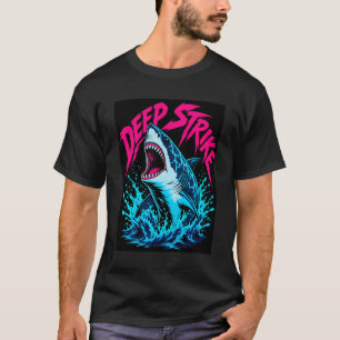 ADOM Deep Strike Shark Grafik T-Shirt