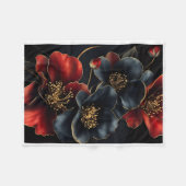ADOM Dunkle Florale Gold Akzente Decke (Vorderseite (Horizontal))