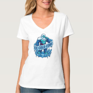 ADOM Eis-Kalter-Kern-Gorilla T-Shirt