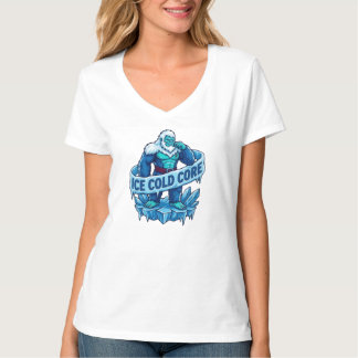 ADOM Eis-Kalter-Kern-Gorilla T-Shirt