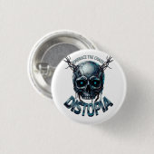 ADOM "Embrace the Chaos" Tragetasche Button (Vorne & Hinten)