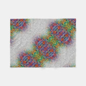 ADOM Fraktal-Abstrakt-Pattern-Decke Fleecedecke (Vorderseite (Horizontal))