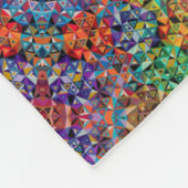 ADOM Fraktal-Abstrakt-Pattern-Decke Fleecedecke (Ecke)