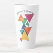 ADOM Geometric Art Langarmshirt Milchtasse (Vorderseite)