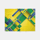 ADOM Geometrische moderne Wurfdecke Fleecedecke (Vorderseite (Horizontal))