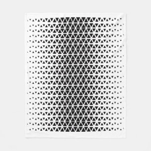 ADOM Geometrisches Dreiecks-Muster-Decke Fleecedecke