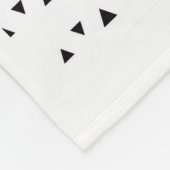 ADOM Geometrisches Dreiecks-Muster-Decke Fleecedecke (Ecke)