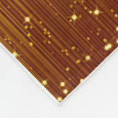 ADOM Golden Glitter Funkel Wurfdecke Fleecedecke (Ecke)