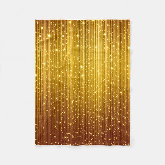 ADOM Golden Glitter Funkel Wurfdecke Fleecedecke (Vorderseite)