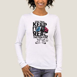 ADOM Keep It Real Langarmshirt Tri-Blend Shirt