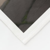 ADOM Lila Blumen-Topf-Decke Fleecedecke (Ecke)