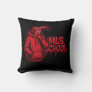 ADOM "MLS Schule" Damen Grafik T-Shirt Kissen