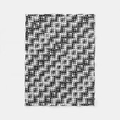 ADOM monochrome geometrische Decke (Vorderseite)