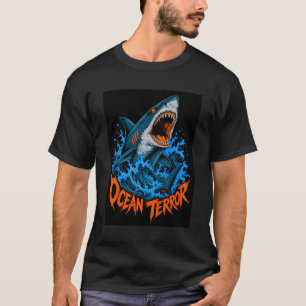 ADOM Ocean Terror Hai-Angriff T-Shirt