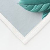 ADOM Papierblumen-Kunst-Wurfdecke Fleecedecke (Ecke)