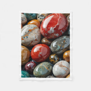 ADOM Polierte Edelstein-Mosaikdecke Fleecedecke