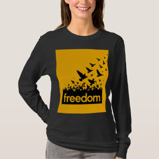 ADOM Premium "Freiheit" Minimalist Longsleeve-Shir T-Shirt