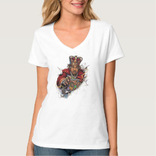 ADOM Premium Royal Graphic Damen Langarmshirt T-Shirt