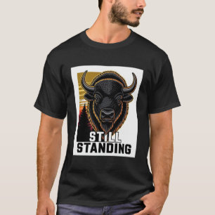 ADOM Premium "Still Standing" Minimalist-T-Shirt T-Shirt