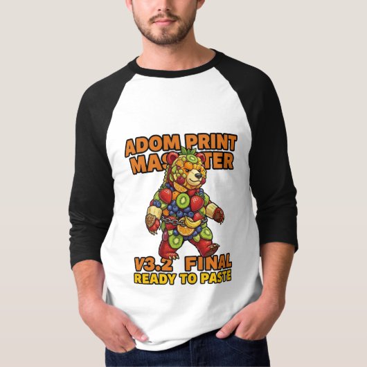 Adom Print Master V3.2 Final T-Shirt (Vorderseite)
