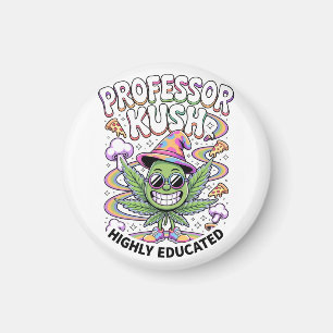 ADOM "Professor Kush" Damen Grafik T-Shirt Magnet