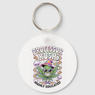 ADOM "Professor Kush" Grafik-T-Shirt für Damen Schlüsselanhänger