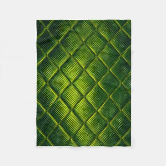 ADOM Quilted Grüne Textur-Wurfdecke Fleecedecke (Vorderseite)