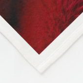 ADOM Red Velvet Hearts Blanket Fleecedecke (Ecke)