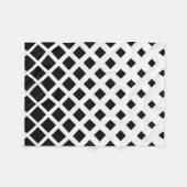 ADOM Schwarz-Weiß geometrische Decke (Vorderseite (Horizontal))