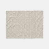 ADOM Softgrau Texturierte Fleece-Decke Fleecedecke (Vorderseite (Horizontal))