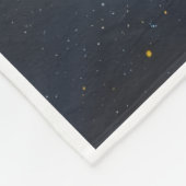 ADOM Sonnensystem Weltraumdecke Fleecedecke (Ecke)