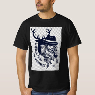 ADOM "Stärke aus der Wildnis" Herren T-Shirt