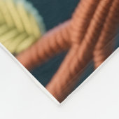 ADOM Süße Bunte Eule Wirfdecke Fleecedecke (Ecke)