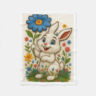 ADOM Süße Frühlingshase Decke