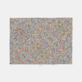 ADOM Texturierte Pixel-Rauschdecke Fleecedecke (Vorderseite (Horizontal))