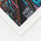 ADOM Urban Street Art Graffiti-Decke Fleecedecke (Ecke)