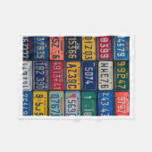 ADOM Vintage Nummernschilder Decke (Vorderseite (Horizontal))