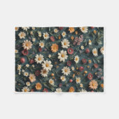 ADOM Vintage Wildblumen-Wiesen-Decke Fleecedecke (Vorderseite (Horizontal))