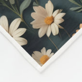 ADOM Vintage Wildblumen-Wiesen-Decke Fleecedecke (Ecke)