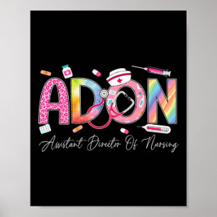 Adon Istant Direktor für Krankenpflege Poster