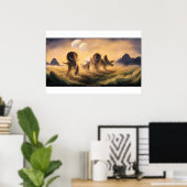 Adonai’s Dragons - Bible Poster (Heimbüro)