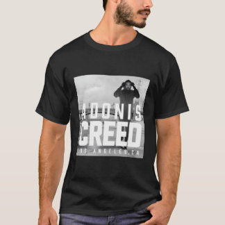 Adonis Creative La Black and White Fotografy T-Shirt