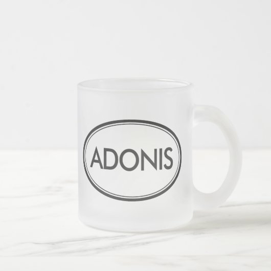 Adonis Mattglastasse (Rechts)