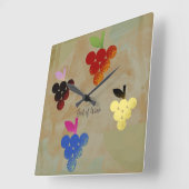 Adonis Quadratische Wanduhr (Winkel)