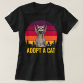Adopt A Cat T-Shirt (Design vorne)