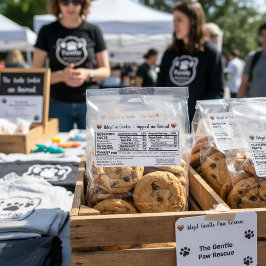 Adopt a Cookie Animal Rescue Bake Nutrition Facts