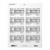 Adopt a Cookie Animal Rescue Bake Nutrition Facts (Vorne)