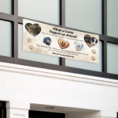 Adopt a Cookie Animal Rescue Fundraising Banner (Äußeres Gebäude)