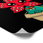 Adopt A Demodog Shirt Kids Women Men Cute Funny Do Poster (Ecke)